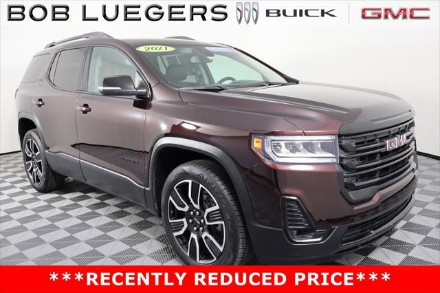 used 2021 GMC Acadia car, priced at $26,986