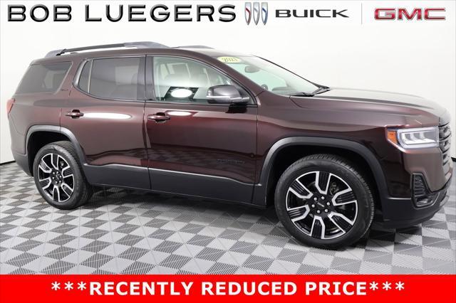 used 2021 GMC Acadia car, priced at $26,495