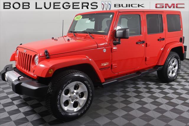 used 2015 Jeep Wrangler Unlimited car, priced at $24,969