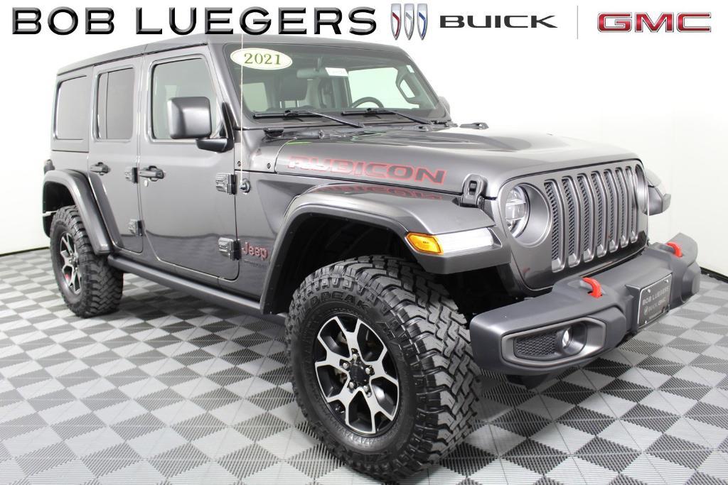 used 2021 Jeep Wrangler Unlimited car, priced at $43,565