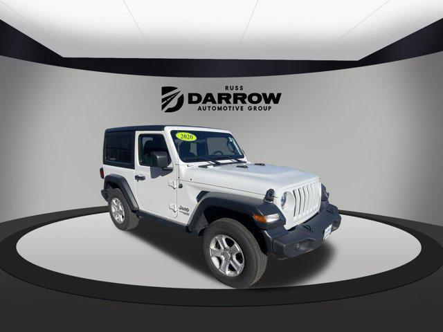 used 2020 Jeep Wrangler car, priced at $25,734