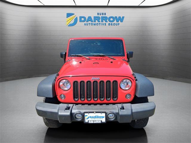 used 2015 Jeep Wrangler Unlimited car, priced at $16,514