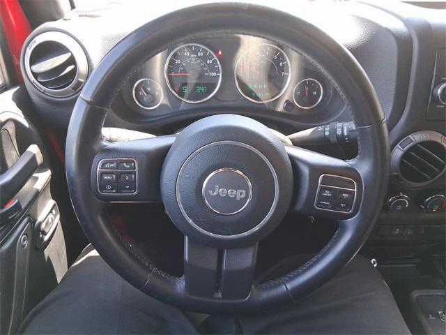 used 2015 Jeep Wrangler Unlimited car, priced at $16,514