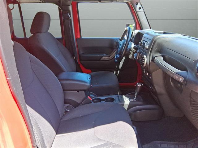 used 2015 Jeep Wrangler Unlimited car, priced at $16,514