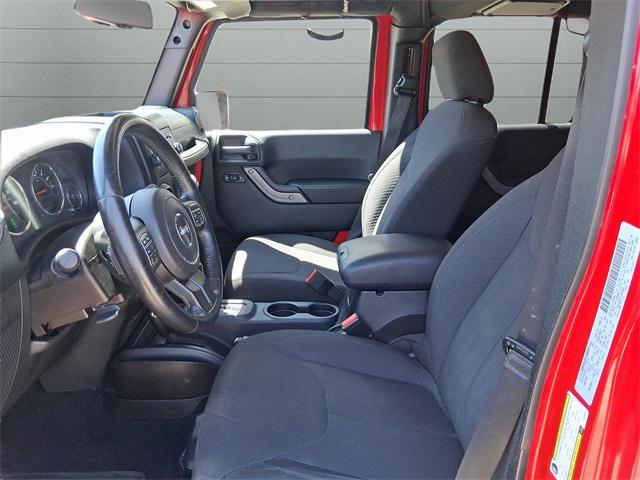used 2015 Jeep Wrangler Unlimited car, priced at $16,514