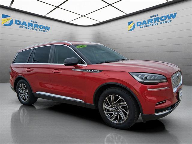 used 2021 Lincoln Aviator car, priced at $27,757