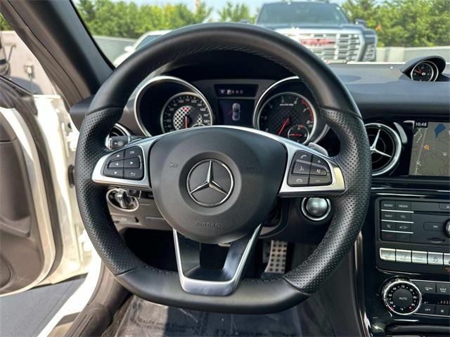 used 2017 Mercedes-Benz AMG SLC 43 car, priced at $35,000