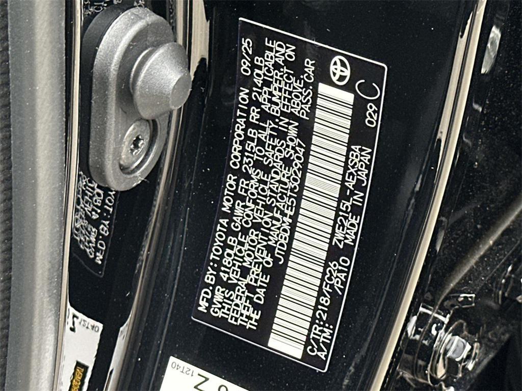 new 2026 Toyota Corolla Hybrid car, priced at $29,919