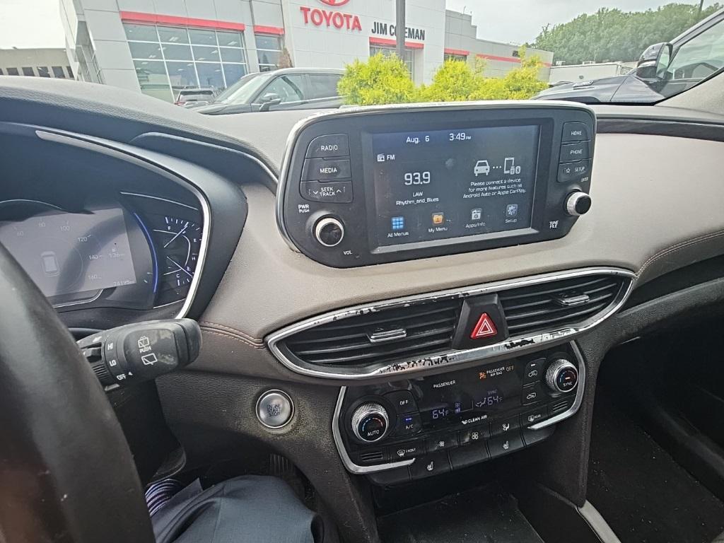used 2019 Hyundai Santa Fe car, priced at $18,900