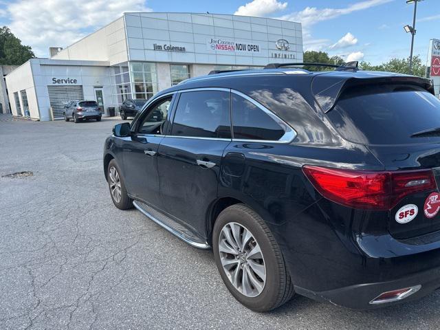 used 2015 Acura MDX car, priced at $18,500