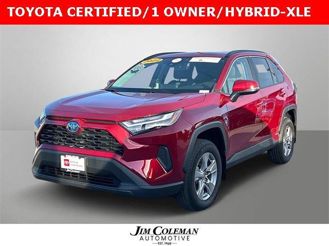 used 2022 Toyota RAV4 Hybrid car, priced at $32,500