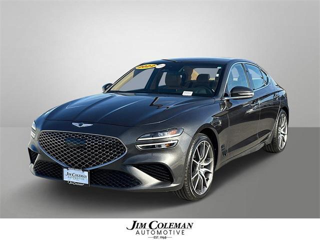 used 2022 Genesis G70 car, priced at $31,500