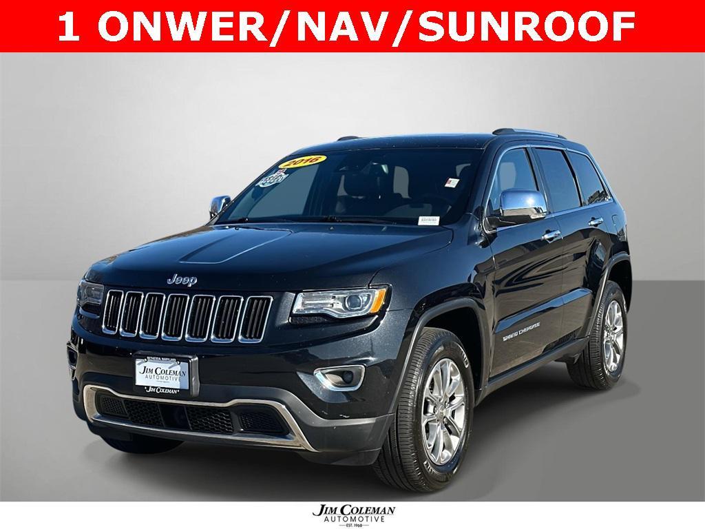 used 2016 Jeep Grand Cherokee car, priced at $16,000