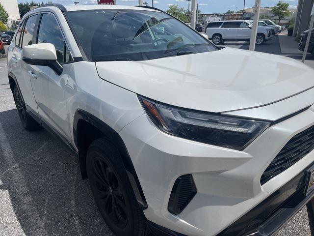 used 2022 Toyota RAV4 Hybrid car, priced at $33,000