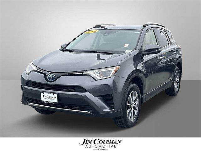 used 2018 Toyota RAV4 Hybrid car, priced at $21,500