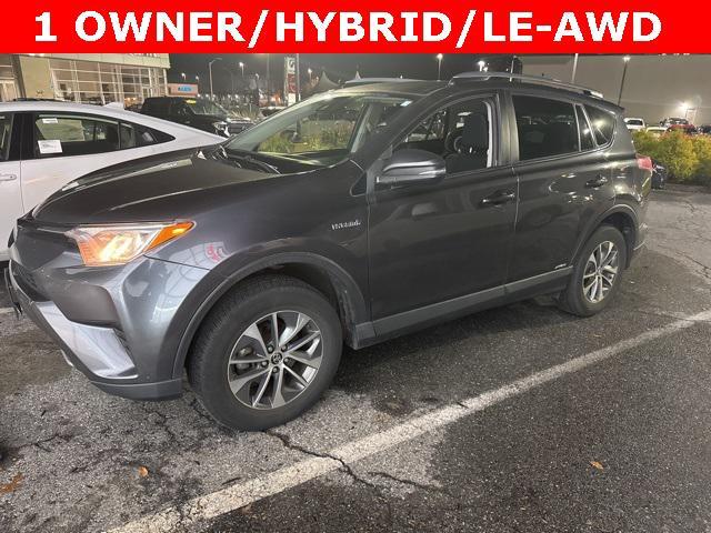 used 2018 Toyota RAV4 Hybrid car, priced at $21,500