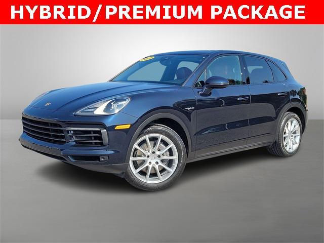 used 2021 Porsche Cayenne E-Hybrid car, priced at $49,000