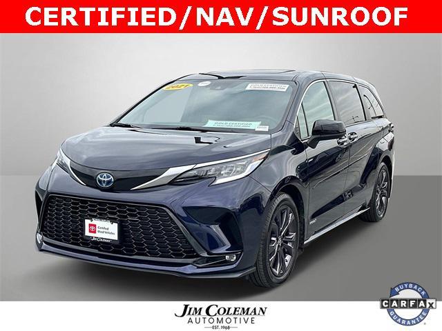 used 2021 Toyota Sienna car, priced at $42,000