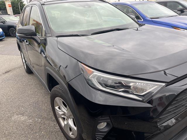 used 2021 Toyota RAV4 Hybrid car, priced at $28,500