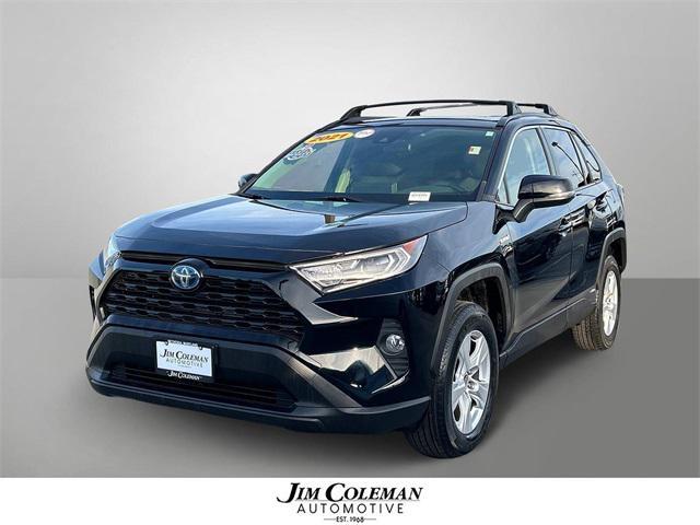 used 2021 Toyota RAV4 Hybrid car, priced at $27,500