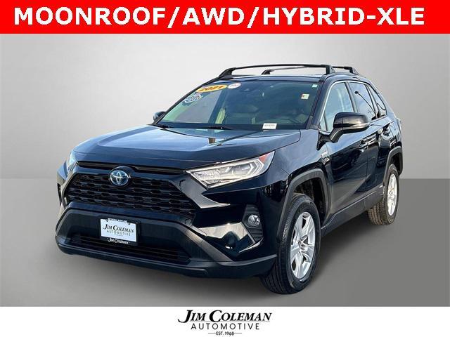 used 2021 Toyota RAV4 Hybrid car, priced at $25,200