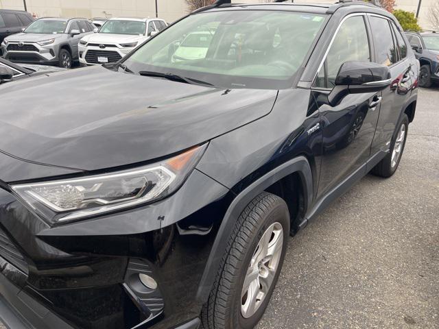 used 2021 Toyota RAV4 Hybrid car, priced at $28,500