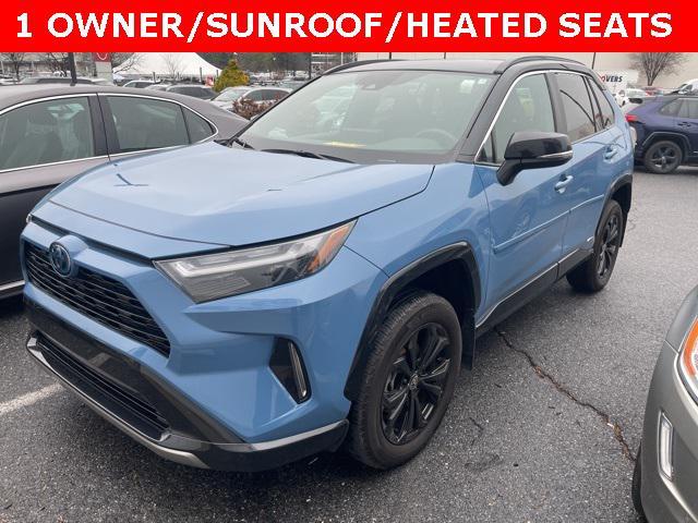 used 2022 Toyota RAV4 Hybrid car, priced at $38,500