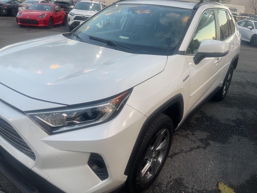 used 2019 Toyota RAV4 Hybrid car, priced at $25,000