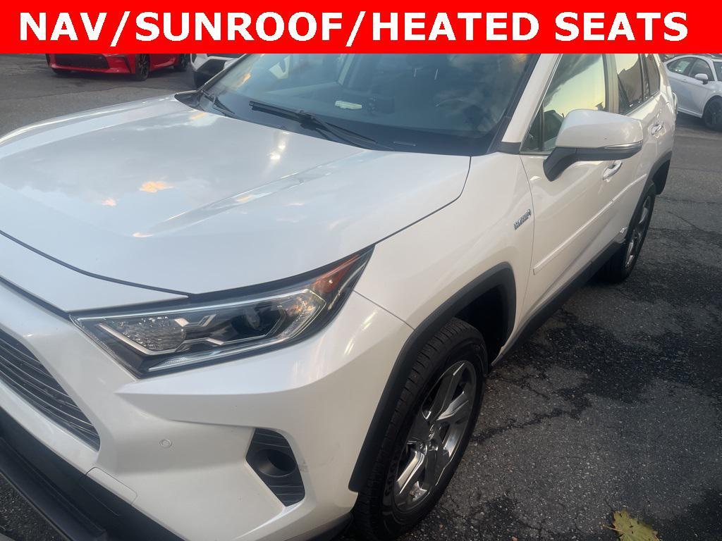 used 2019 Toyota RAV4 Hybrid car, priced at $25,000