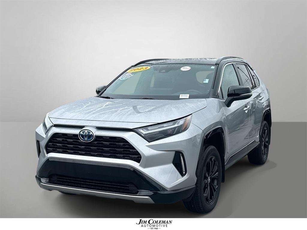 used 2023 Toyota RAV4 Hybrid car, priced at $38,500