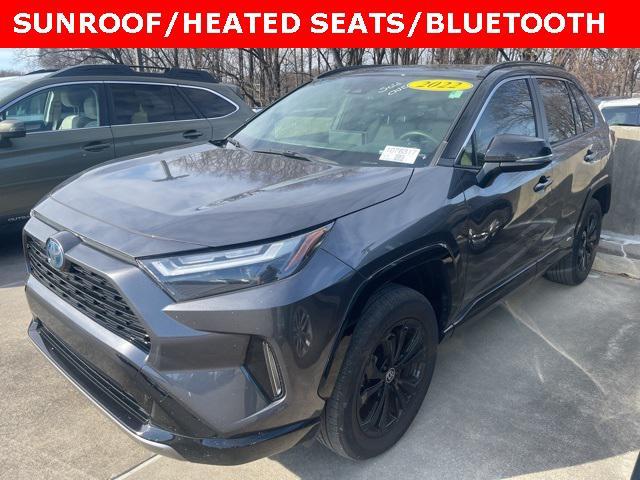 used 2022 Toyota RAV4 Hybrid car, priced at $38,000