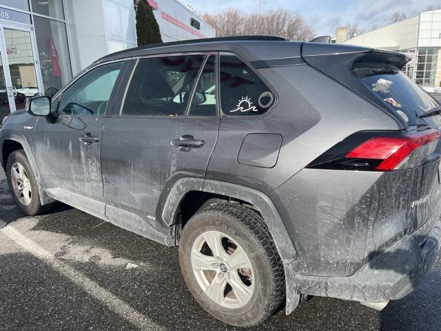 used 2021 Toyota RAV4 Hybrid car, priced at $24,500