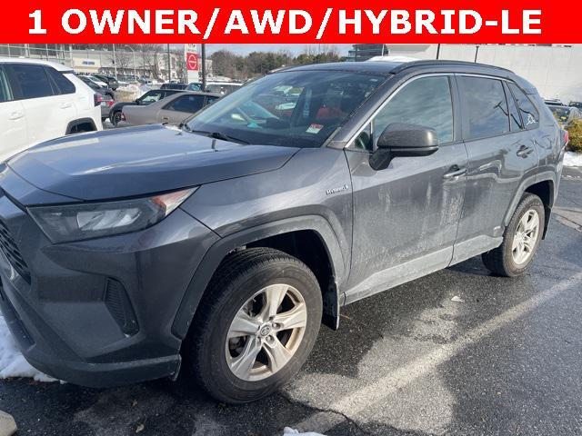 used 2021 Toyota RAV4 Hybrid car, priced at $24,500