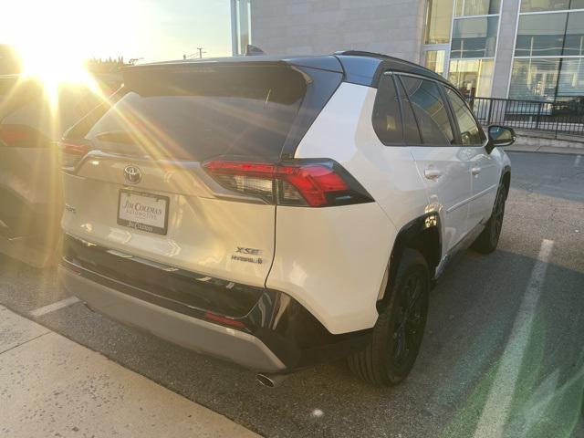 used 2022 Toyota RAV4 Hybrid car, priced at $40,500