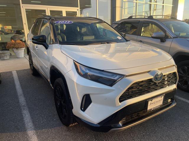 used 2022 Toyota RAV4 Hybrid car, priced at $40,500