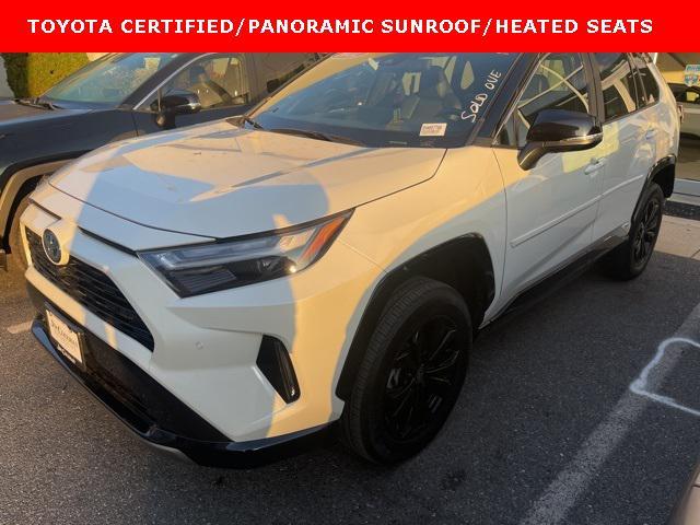 used 2022 Toyota RAV4 Hybrid car, priced at $40,500