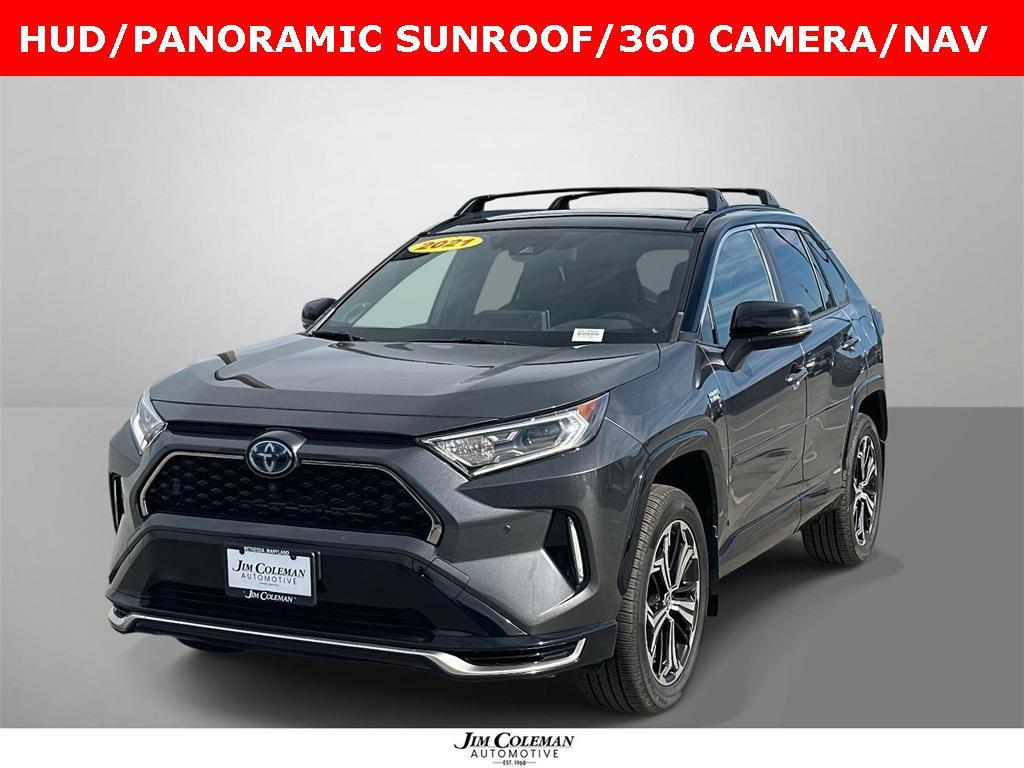 used 2021 Toyota RAV4 Prime car, priced at $37,750