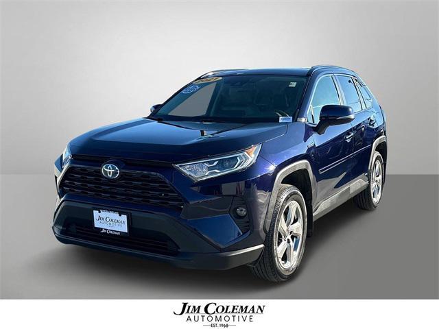 used 2021 Toyota RAV4 Hybrid car, priced at $29,500