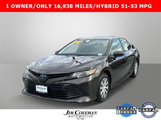 used 2019 Toyota Camry Hybrid car, priced at $24,500