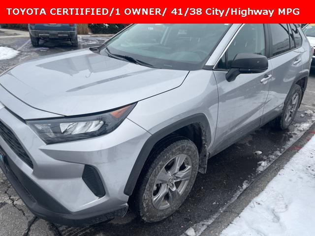 used 2022 Toyota RAV4 Hybrid car, priced at $30,000