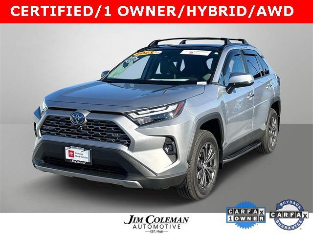 used 2023 Toyota RAV4 Hybrid car, priced at $43,500