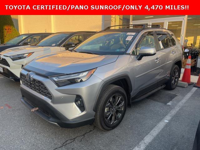 used 2023 Toyota RAV4 Hybrid car, priced at $44,000