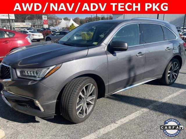 used 2019 Acura MDX car, priced at $25,000