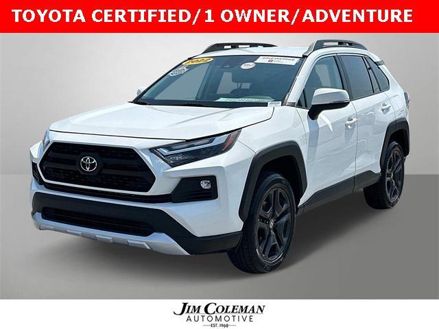 used 2022 Toyota RAV4 car, priced at $31,500