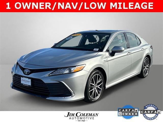 used 2021 Toyota Camry Hybrid car, priced at $27,997