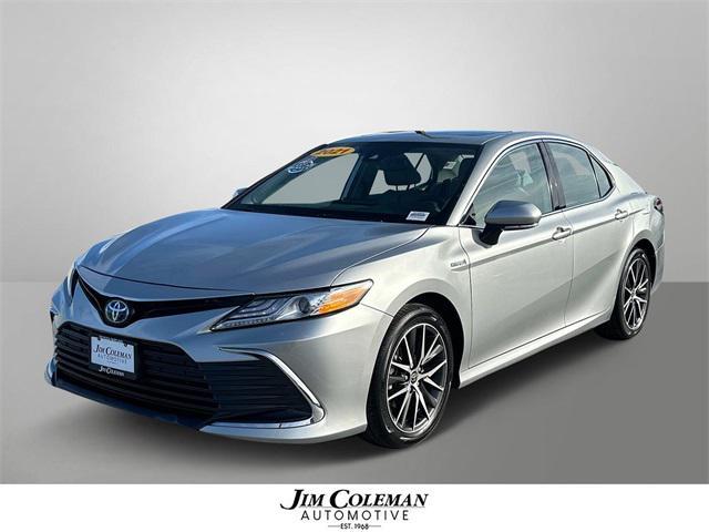 used 2021 Toyota Camry Hybrid car, priced at $29,200