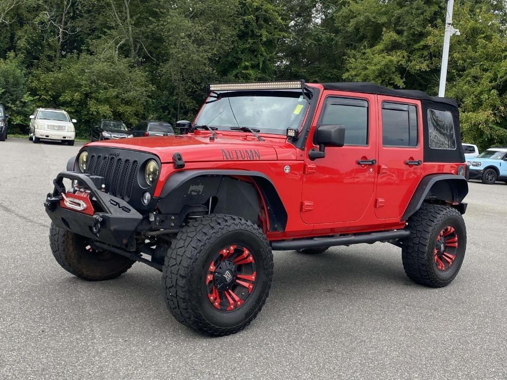 used 2016 Jeep Wrangler Unlimited car, priced at $19,999