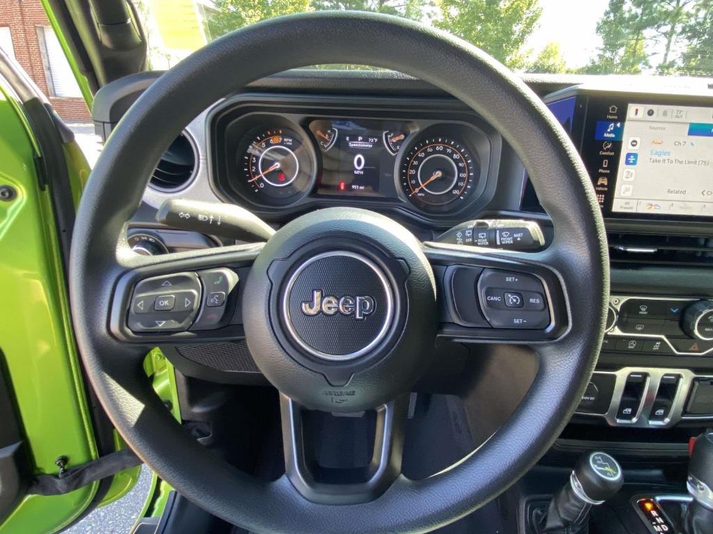 used 2025 Jeep Wrangler car, priced at $36,990