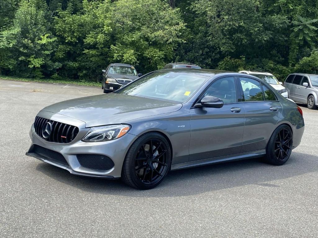 used 2017 Mercedes-Benz AMG C 43 car, priced at $25,999