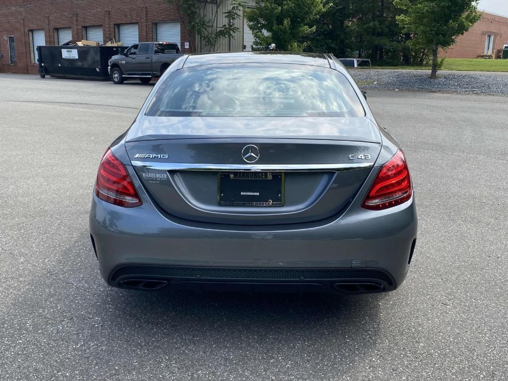used 2017 Mercedes-Benz AMG C 43 car, priced at $25,999